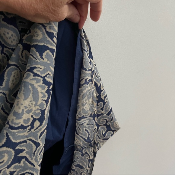 Loft Mixed Pattern Dress with Sequins Size 6P - Picture 6 of 11